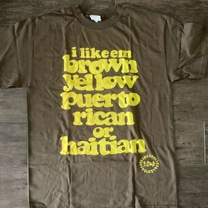 A Tribe Called Quest T-Shirt with Yellow Graphic Print